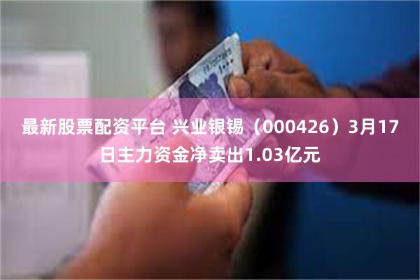 最新股票配资平台 兴业银锡（000426）3月17日主力资金净卖出1.03亿元